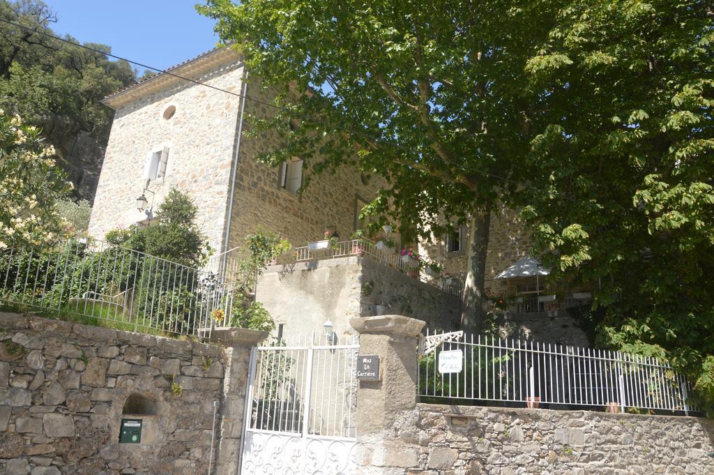Domaine De La Carriere Bed & Breakfast Sumène Exterior foto